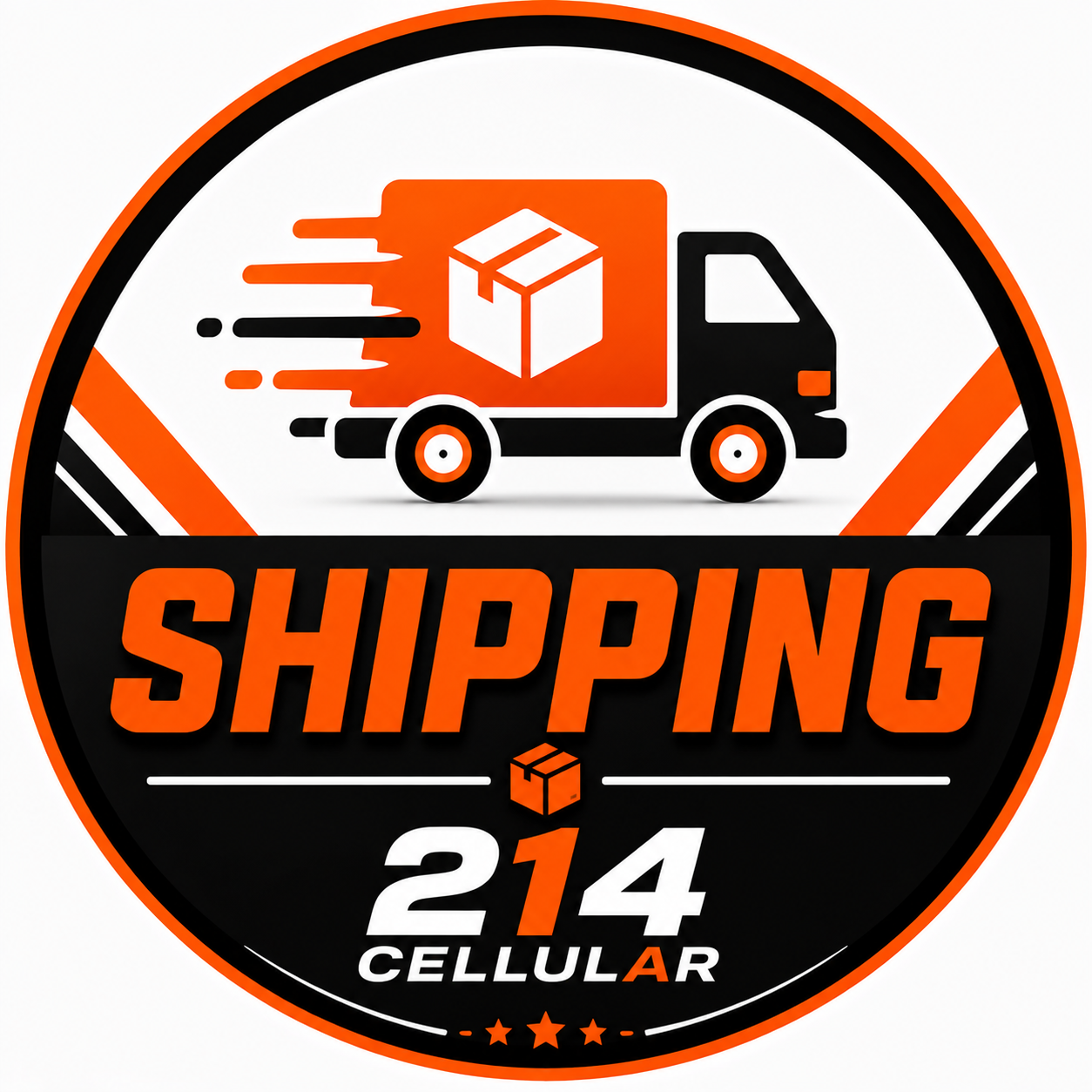 214 Cellular Shipping badge